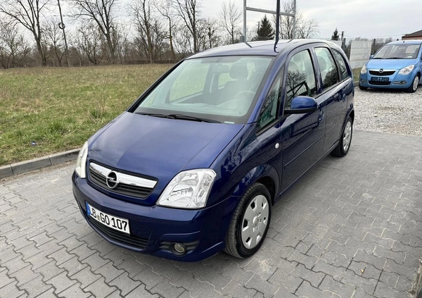 Opel Meriva cena 11900 przebieg: 190000, rok produkcji 2007 z Nieszawa małe 106
